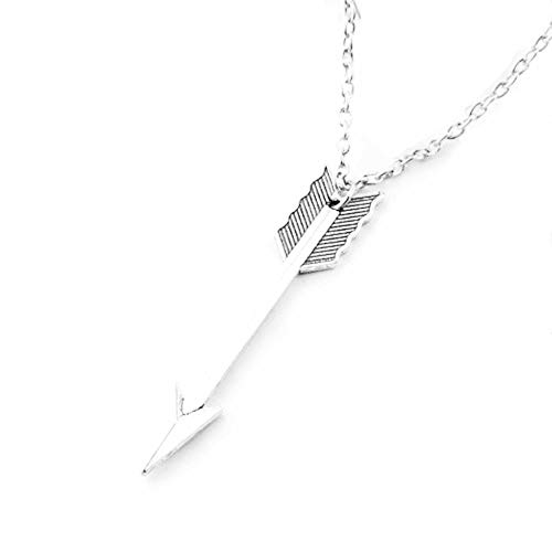 Product Cover BeeSpring Simple Necklaces Silver Color Long Chain Pendant Necklaces