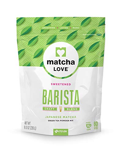 Product Cover Matcha Love Green Tea Sweetened Powder 8 Ounce Packet Sweetened Japanese Matcha Green Tea Powder Mix (Packaging May Vary)
