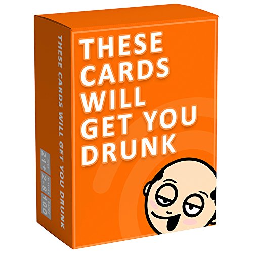 Product Cover These Cards Will Get You Drunk - Fun Adult Drinking Game for Parties