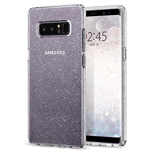 Product Cover Spigen Liquid Crystal Designed for Samsung Galaxy Note 8 Case (2017) - Glitter Crystal Quartz