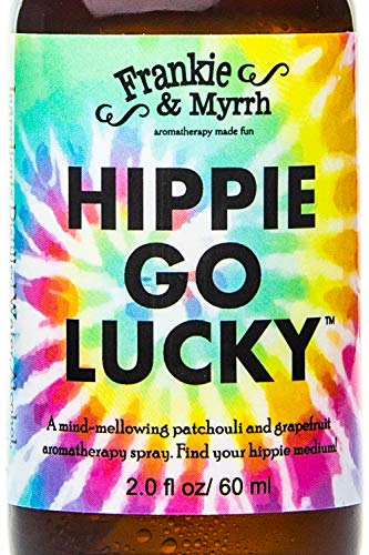 Product Cover Hippie Go Lucky - Tie Dye - Patchouli and Grapefruit Aromatherapy Spray, Light Perfume, or Freshwater Cologne