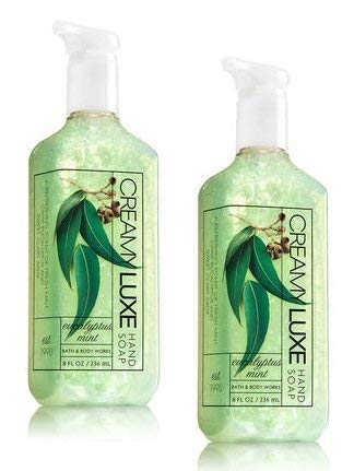 Product Cover Bath and Body Works 2 Pack Eucalyptus Mint Creamy Luxe Hand Soap. 8 Oz