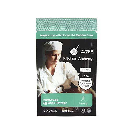 Product Cover AAA Grade Egg White [Albumen] Powder ❤ Gluten-Free ✡ OU Kosher Certified (Pasteurized, Made in USA, 1 Ingredient no additives, Produced from the Freshest of Eggs) - 50g/2oz