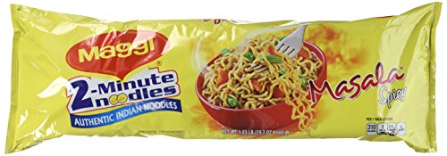 Product Cover Maggi 2-Minute Noodles Authentic Indian Noodles Masala Spicy 8-Pack
