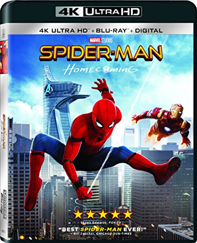 Product Cover Spider-Man: Homecoming [4K Ultra HD] [Blu-ray]