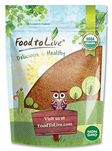 Product Cover Organic Cocoa Powder, 8 Ounces - Natural, Unsweetened, Non-Dutched, Non-GMO, Kosher, Raw, Bulk
