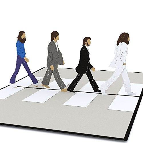 Product Cover Lovepop The Beatles Abbey Road Pop Up Card - 3D Cards, Pop Up Birthday Cards, Beatles Card, Card for Mom, Card for Dad, Greeting Cards, Pop Up Greeting Cards, Birthday Pop Up Card