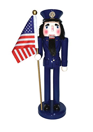 Product Cover Santa's Workshop 70546 Air Force Nutcracker with Flag, 14
