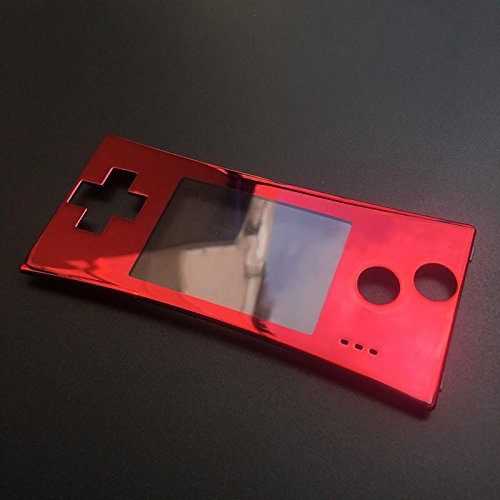 Product Cover Replacement For GameBoy Micro GBM Front Faceplate Cover Case Upper Panel Case (Red)