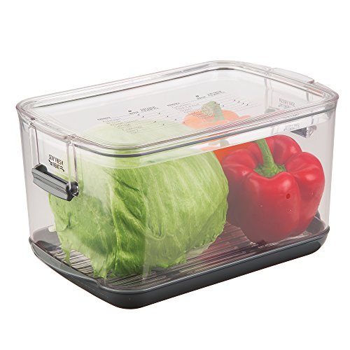 Product Cover Prepworks by Progressive Produce ProKeeper Storage Container with Stay-Fresh Vent System, 5.7 Quarts