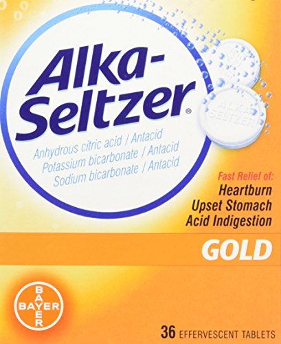 Product Cover Alka-Seltzer Effervescent Gold - 36 Tablets, Pack of 2