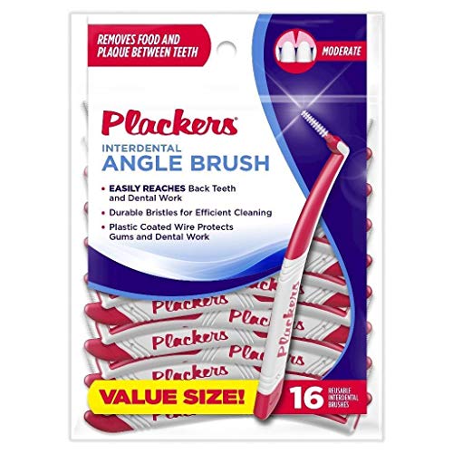 Product Cover 6-Pack of Plackers Right Angle Interdental Brushes (16pcs)