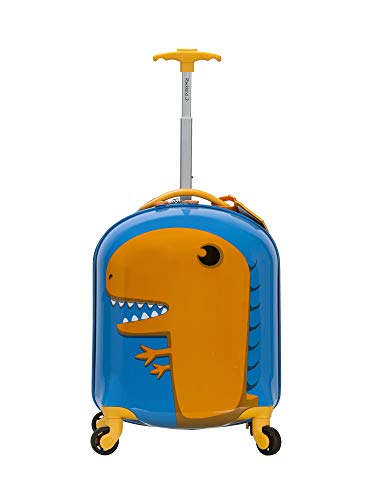 Product Cover Rockland Jr. Kids' My First Luggage-Polycarbonate Hard Side Spinner, DINOSAUR