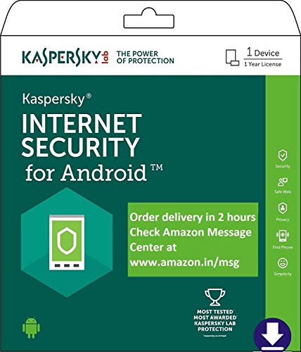 Product Cover Kaspersky Internet Security for Android Latest Version- 1 Device, 1 Year (Email Delivery in 2 hours- No CD)