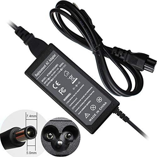 Product Cover NOCCI 19.5V 3.34A PA-12 AC Adapter Charger Power Supply Cord for Dell Inspiron 11Z-1121 15-3520 3521 3531 3537 3542 15R 5521 15R-7520 15R-N5110 7.4x5.0mm