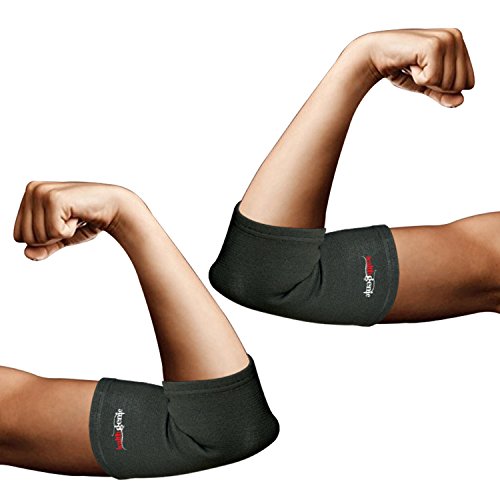 Product Cover Healthgenie Premium Compression and Pain Relief Elbow Support - 1 Pair (Large)