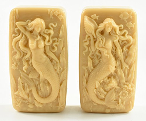 Product Cover Longzang 3D Mermaid Silicone Soap Mold 3D Handmade Craft Mould (S531-S532)