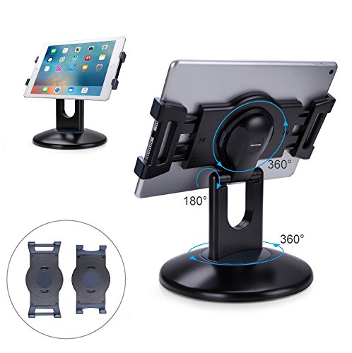 Product Cover AboveTEK Retail Kiosk iPad Stand, 360° Rotating Commercial Tablet Stand, 6-13.5