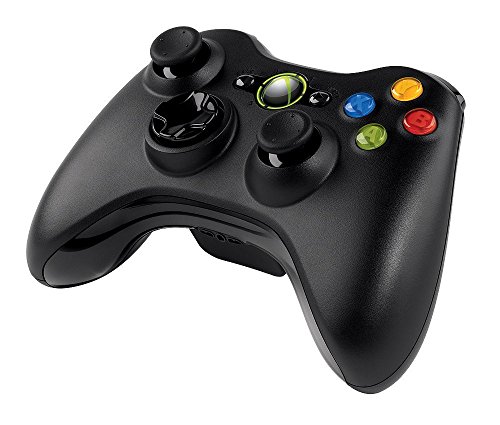 Product Cover Microsoft Xbox 360 Wireless Controller Brand New Black (Shipped in Bulk Packaging)