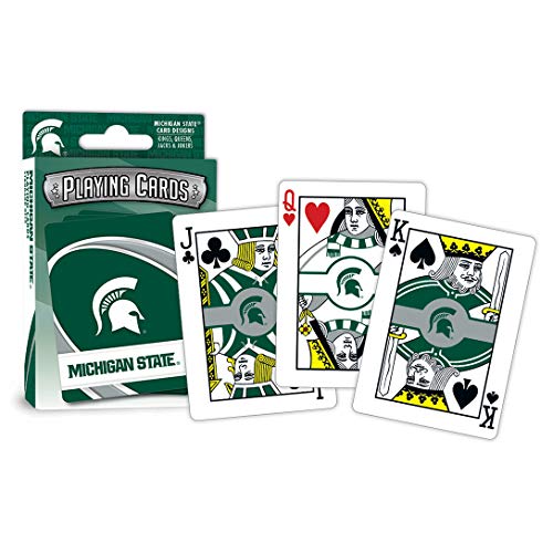 Product Cover MasterPieces NCAA Michigan State Spartans, Playing Cards