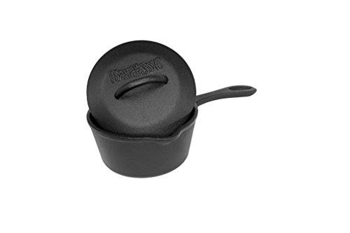 Product Cover Bayou Classic 7441 7441-1-qt Saucepan with Self-Basting Lid, 1-qt, Black