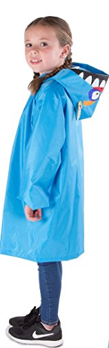 Product Cover Cloudnine Children's Monster Raincoat, for Ages 5-12 One Size fits All Blue