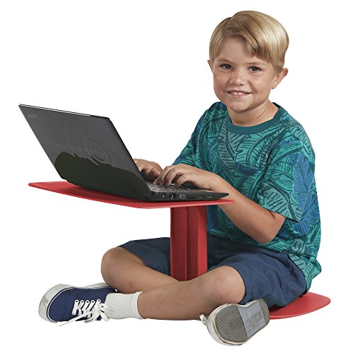 Product Cover ECR4Kids The Surf Portable Lap Desk, Laptop Stand, Writing Table, Tray Table, Kids' Travel Tray, Travel-Friendly Work Table, One-Piece Travel Desk, GREENGUARD [Gold] Certified Collaborative Seating