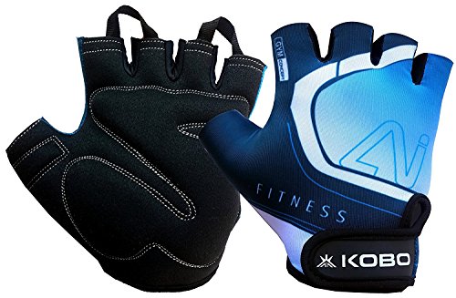 Product Cover Kobo Fitness Weight Training Hand Protector Gym Gloves (Multicolour)