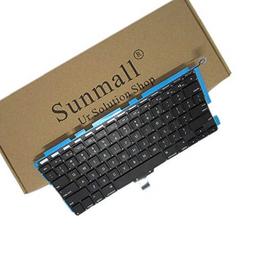 Product Cover SUNMALL Backlight A1278 Keyboard Replacement with Backlit Compatible with MacBook Pro 13