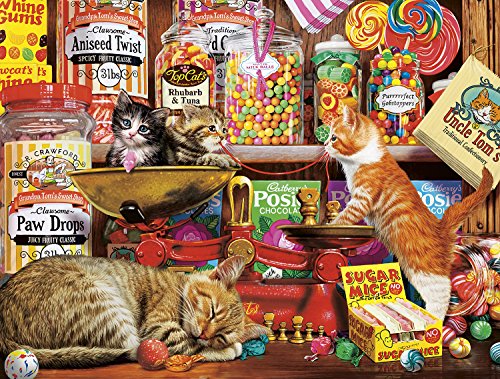 Product Cover Buffalo Games - Cats Collection - Sweet Shop Kittens - 750 Piece Jigsaw Puzzle