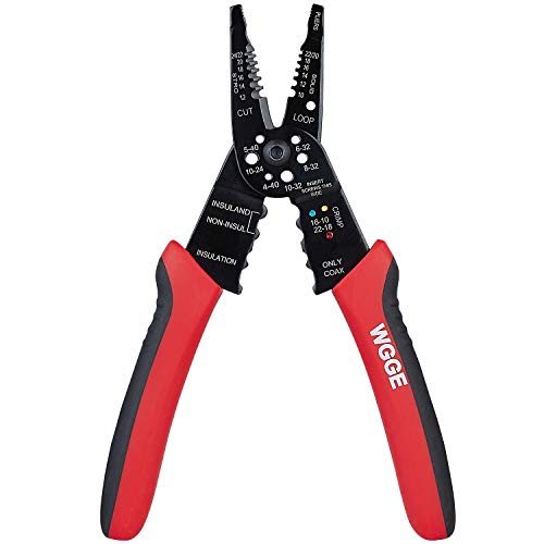 Product Cover WGGE WG-015 Professional crimping tool/Multi-Tool Wire Stripper and Cutter (Multi-Function Hand Tool)