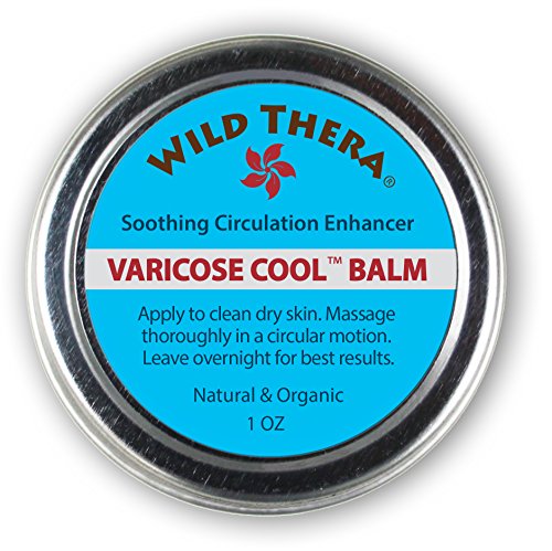 Product Cover Wild Thera Herbal Varicose Vein Treatment. Vein Cream for Spider Veins, Edema, Nerve Pain, Leg Pain. Arnica & Horse Chestnut Co-therapy for Compression Socks, Compression Shorts & Diabetic Socks.