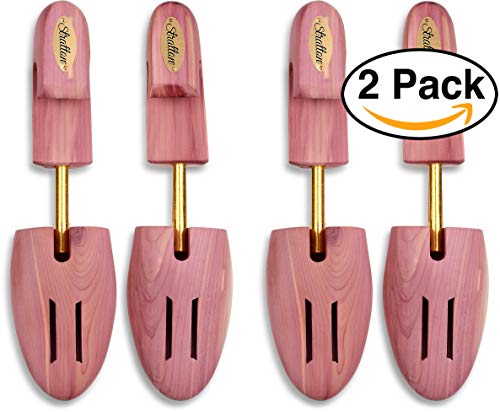 Product Cover STRATTON MEN'S CEDAR SHOE TREE 2-PACK (for 2 pairs of shoes) (Large, 2 Pairs, Full Toe)