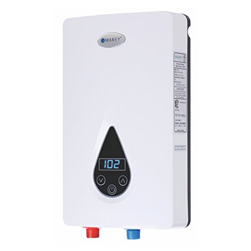 Product Cover Marey ECO150 220V/240V-14.6kW Tankless Water Heater with Smart Technology, Small, White