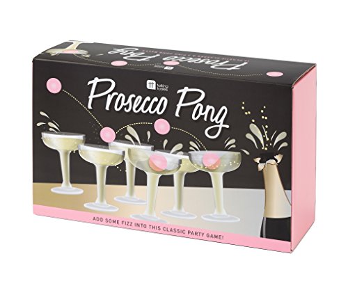 Product Cover Talking Tables PROSE-PONG Prosecco Pong Bachelorette Party Drinking Game, 12 Glasses