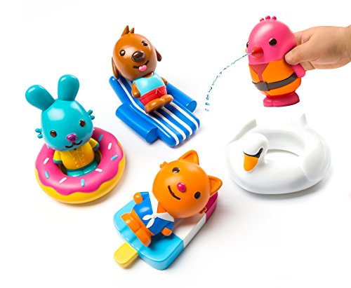 Product Cover Sago Mini - BPA and Mold Free  ,   Easy Clean Bath Squirters and Floaties - Gift Pack