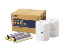 Product Cover DNP 4x6 Dye Sub Media for DS620A Printer, Paper & Ribbon (Total of 800 Prints). Comes with Samples of Our Photo folders! (Eventprinters Brand)