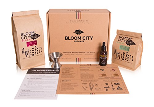 Product Cover Bloom City 100% Organic Craft Grow Kit - Complete 16 Week Veg & Bloom Nutrient System
