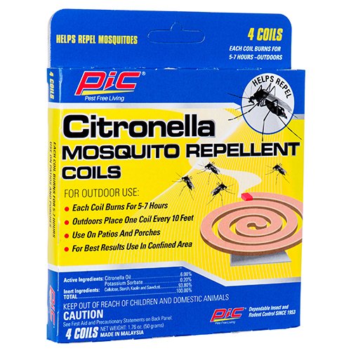 Product Cover PIC Citronella Mosquito Repellent Coils (12 Packs of 4) CIT-COIL-4