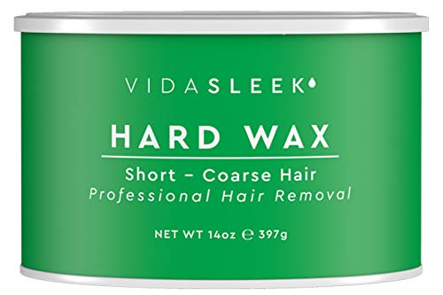Product Cover Full Body Hard Wax For Short Coarse Hairs - All Natural - Professional Size 14 oz. Tin