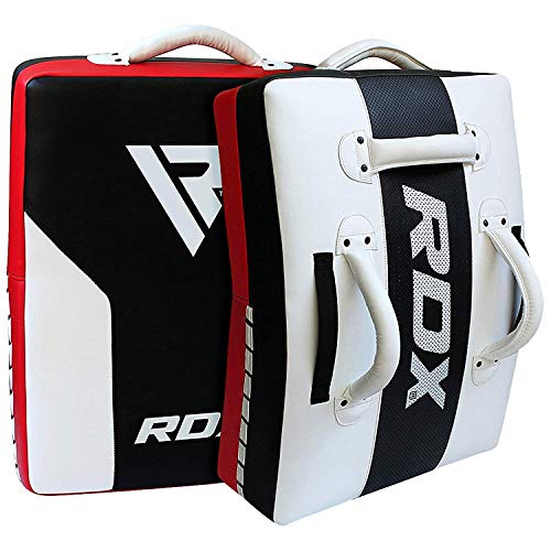 Product Cover RDX Kick Shield for Kickboxing Training |Curved Muay Thai Kicking Pad, Strike Body Shield | Great for MMA, Taekwondo, Krav MAGA, Martial Arts, Karate Workout (Sold AS Single Item)