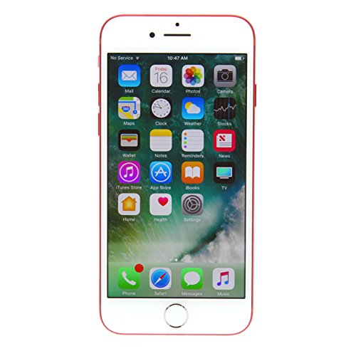 Product Cover Apple iPhone 7 128GB Unlocked GSM 4G LTE Phone w/ 12MP Camera - Red (Renewed)