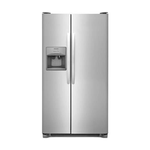 Product Cover FRIGIDAIRE, Stainless Steel FFSS2315TS 33 Inch Side Refrigerator with 22.1 cu. ft. Capacity