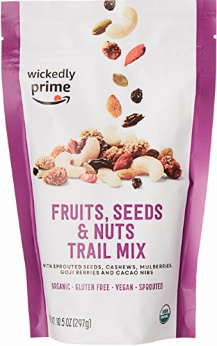 Product Cover Wickedly Prime Organic Sprouted Trail Mix, Fruits, Seeds & Nuts, 10.5 Ounce