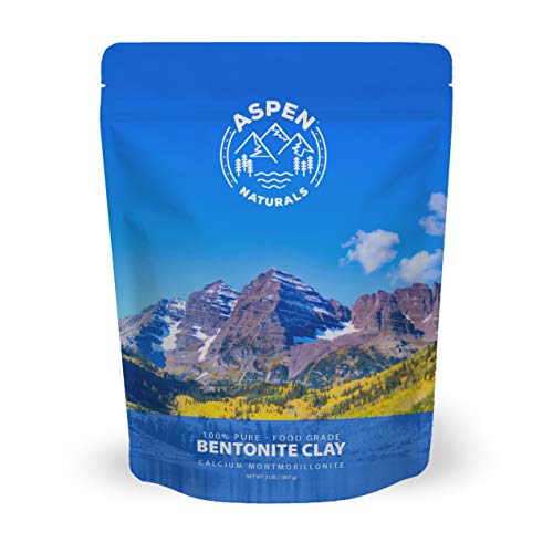Product Cover Food Grade Calcium Bentonite Clay - 2 LB Bentonite Montmorillonite Powder - Safe to Ingest for The Ultimate Internal Detox or Make a Clay Face Mask for The Best Natural Skin Healing Powder