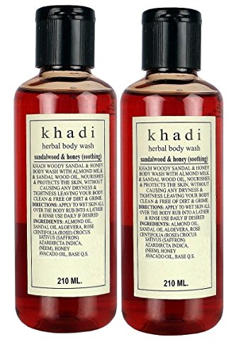 Product Cover Khadi Sandalwood & Honey Soothing Body 420ml