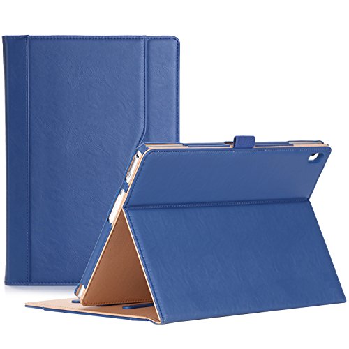 Product Cover ProCase Lenovo Tab 4 10 Case - Stand Folio Case Protective Cover for Lenovo Tab 4 Tablet 10.1 Inch 2017 Release ZA2J0007US -Navy Blue