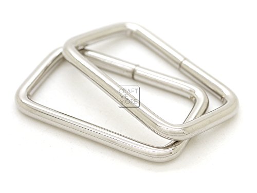 Product Cover CRAFTMEmore Metal Rectangle Buckle Ring Fits 1-1/4