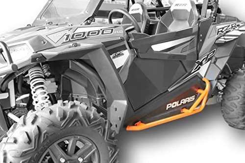 Product Cover Polaris RZR 900 Trail, 900S, 1000S, XP1000, Turbo, Nerf Bars Rock Sliders - Orange