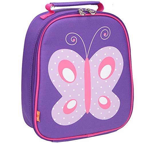 Product Cover Yodo Kids Insulated Lunch Tote Bag with Name Tag for Girls, Butterfly